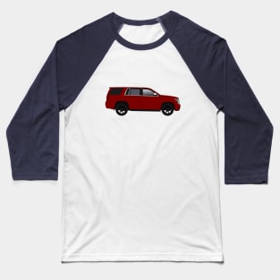 Red SUV Tahoe Baseball T-Shirt